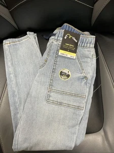 Art Class Super Skinny Size 8 Boys Jeans With Flexible Drawstring - Picture 1 of 1