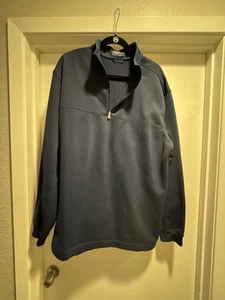 NikeGolf NikeFit Therma XL Navy Blue 1/4 Zip. - Picture 1 of 10