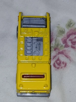 Caminhão motor raro 1976 Mattel Hot Wheels amarelo Fire Eater - Imagem 1 de 4