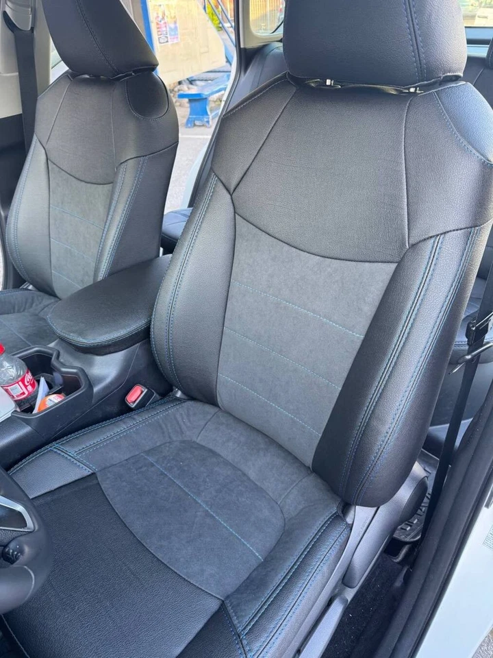 Fundas de asiento a medida compatibles con Toyota Rav4 5 (2018-2025) Foto 1 de 1