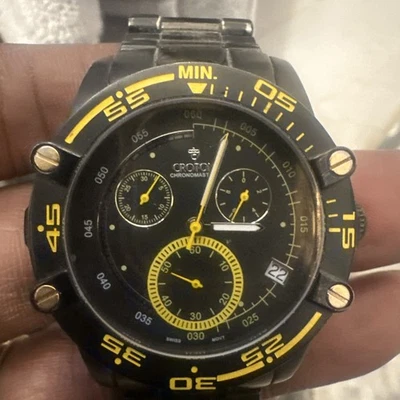 Reloj Hombre Croton Chronomaster Acero Inoxidable Foto 1 de 4
