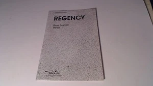 REGENCY BASE SCANNER INF50 ORIGINAL OPERATING Manual - Picture 1 of 1