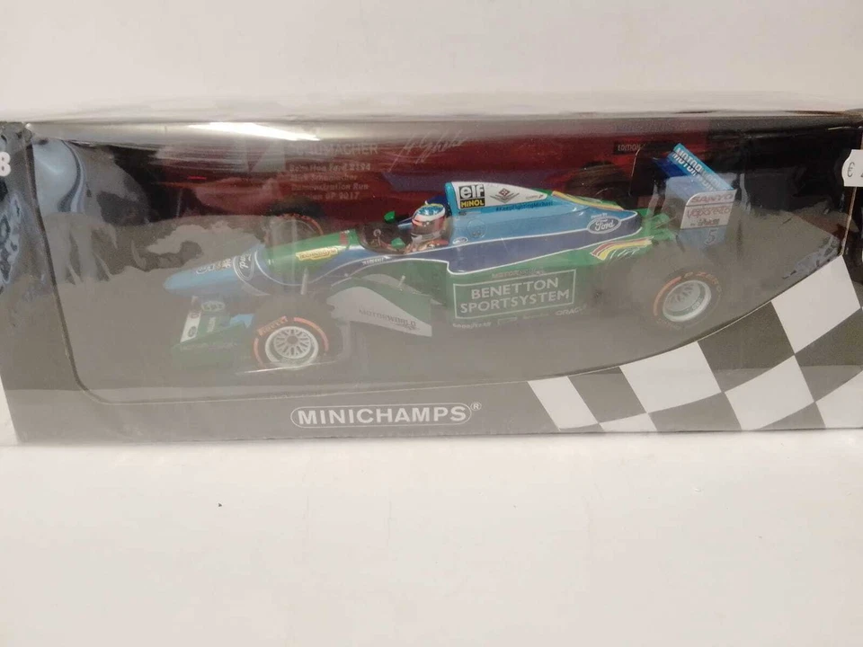 BENETTON B194 Ford V8 F1 GP Belgien 2017 Mick Schumacher MINICHAMPS 1 18