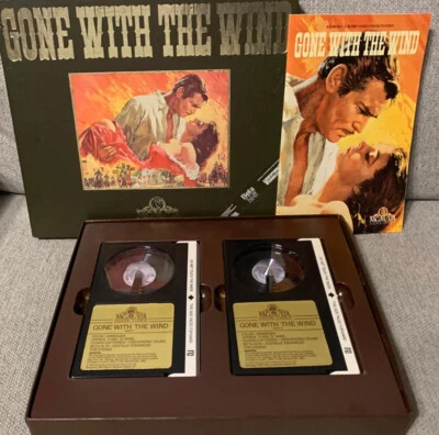 COLLECTORS Limited Edition GONE WITH THE WIND (MINT= Never Played) VHS Box Set - Image 1 of 4