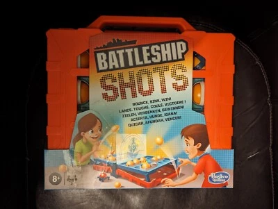 Battleship Shots Game Hasbro 2019 Barely Played Complete Excellent Condition  - Image 1 of 4