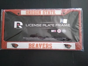 Oregon State Beavers License Plate Metal Frame 🆕  - Picture 1 of 1