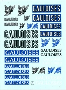 decals decalcomanie divers dessin gauloises 1/24 - Imagen 1 de 1