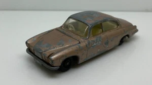 Matchbox Series Jaguar MK10 Gold England Lesney Opening Bonnet 71 - Bild 1 von 8