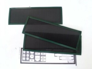 3-Pcs DIY Black Universal IO Shield Plastic BackPlate Customisable Motherboard