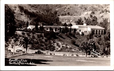 Real Photo Postcard Country Club Santa Catalina Island, California - Image 1 of 2