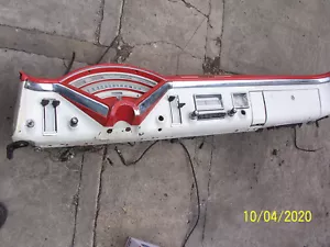 1955 MONTEREY USED DASH ASSEMBLY OEM ORIG MERCURY PART WEAR Man Cave Trophy - Picture 1 of 12