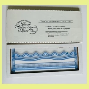 Creative Memories Collection 12" Cutting Patterns - Straight, Wavy & Swell, NEW - Picture 1 of 4