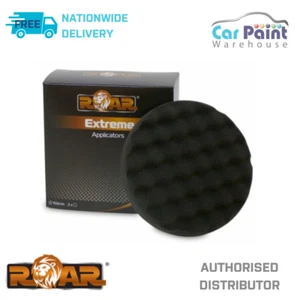 ROAR 620PF Extreme Black Waffle Polishing Foam Pads 2pk - Picture 1 of 4