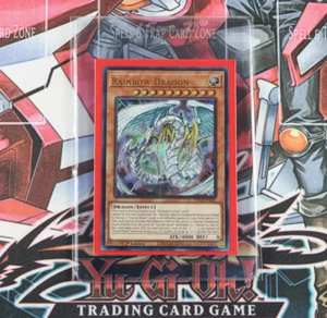 YuGiOh Rainbow Dragon SDCB-EN041 1st Edition Ultra Rare - Picture 1 of 2