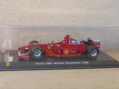 Ferrari F300 Michael Schumacher 1998 Livrea Originale Altaya 1/24 - Immagine 1 di 4