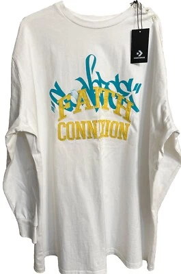 converse x fe connexion mariner sudadera de skate unisex blanco talla xl/xxl nuevo con etiquetas Foto 1 de 4