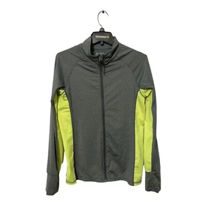 Warehouse One Womens Tracket Jacket Lightweight Thumb Holes Performance Size L - Picture 1 of 9