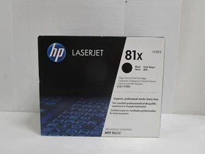 HP 81X CF281X High Yield Black Original LaserJet Toner Cartridge NEW SEE PHOTOS - Picture 1 of 7