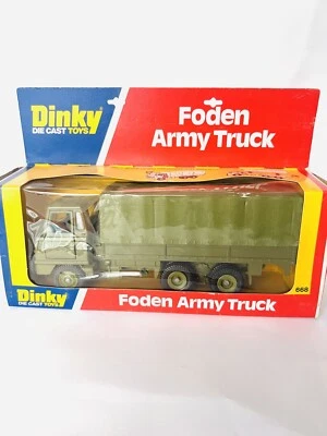 Dinky 668  Foden 10 Ton Army Truck . Excellent In Original Box. - Image 1 of 4