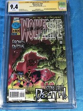 Wolverine #101 - Marvel - CGC SS 9.4 NM - Signed by Adam Kubert, Larry Hama