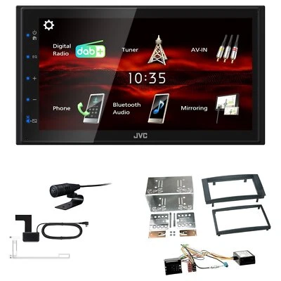 JVC KW-M180DBT 2DIN DAB+ für Volkswagen VW T5 Transporter 2003-2015 inkl. Canbus - Bild 1 von 4