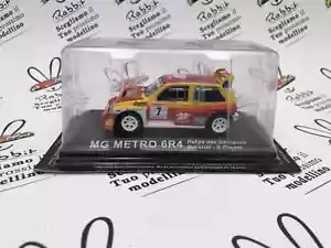 Die Cast " MG Metro 6RA Rallye Des Garrigues " + Box 1 Rally Goddess 1/43 - Picture 1 of 2