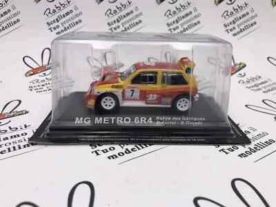 DIE CAST 1/43 " MG METRO 6RA RALLYE DES GARRIGUES " + BOX 1 RALLY DEA* - Immagine 1 di 2