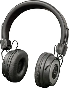 BLUETOOTH CORDLESS HEADPHONES with FM RADIO for HOME or EXERCISING etc - SILVER - Picture 1 of 1
