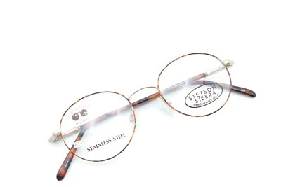 STETSON SIERRA 5 Zyloware Amber Tortoise 48-19-145 Frames Flex Hinges A335 - Image 1 of 4