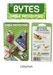 PROTECTORES de cable de teléfono Tzumi CORD Bytes iBYTE protege los cables del agua + lágrima - Imagen 1 de 4