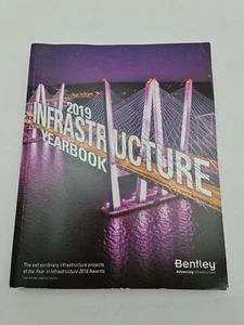 2019 Awards Infrastructure Yearbook Paperback Bentley Advancing - Picture 1 of 2