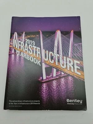 2019 Awards Infrastructure Yearbook Paperback Bentley Advancing - Image 1 of 2
