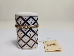 Baratija/joyería/caja de pastillas vintage alta ovalada Del Prado EP05 - Imagen 1 de 9