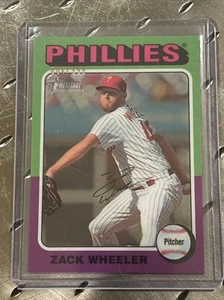 Zack Wheeler 2024 Topps Heritage Chrome #493 /999 Philadelphia Phillies - Bild 1 von 3