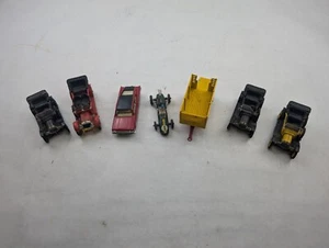 Lot of 7 -  Assorted Corgi Diecast Toy Cars Metal Vehicles Vintage - Picture 1 of 9