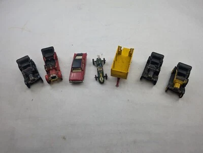 Lot of 7 -  Assorted Corgi Diecast Toy Cars Metal Vehicles Vintage - Image 1 of 4