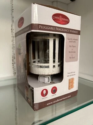 Candle Melt Warmer Metal/Glass Scented Wax Candle Oil Fragrance Burner Pluggable - Image 1 of 4