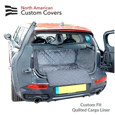 Mini Clubman Cargo Liner Trunk Dog Mat Low Floor Quilted 2022 2023 2024 QL278 - Image 1 of 4