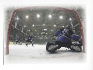 2013-2014 Michael Bitzer Series 2 Limited Edition Goalie cam card LE3