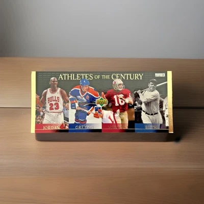 1999 Upper Deck PowerDeck Atletas del Siglo Jordan Ruth Gretzky Montana Foto 1 de 4