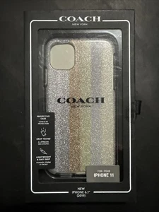 Funda protectora Coach para Apple iPhone 11 (6,1 pulgadas) - Neutra/Plata Brillo - Imagen 1 de 3