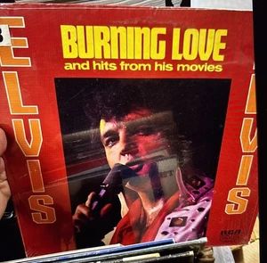 ELVIS PRESLEY Burning Love & Hits From His Movies LP CAS-2595 - Picture 1 of 2