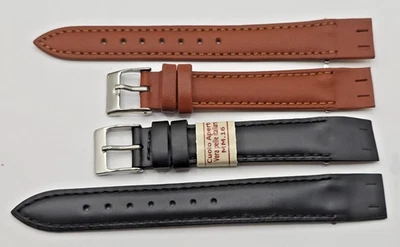 Cinturino ansa aperta cuoio italy pieno fiore mm10-12-14-16-18-20 per anse fisse - Immagine 1 di 3