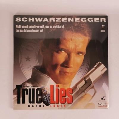 True Lies Wahre Lügen 2 Laserdisc CAV Edition Arnold Schwarzenegger 1994 FSK16 - Bild 1 von 4
