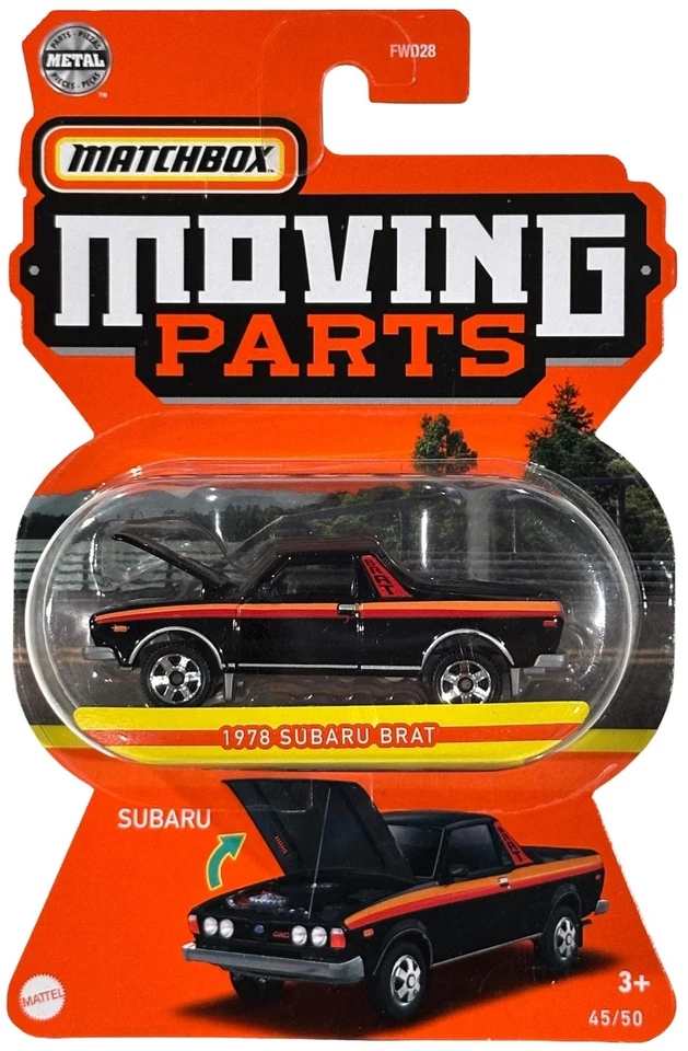 KKar Matchbox - 2023 Moving Parts - #31/54 * Pagani Huayra Roadster - Black