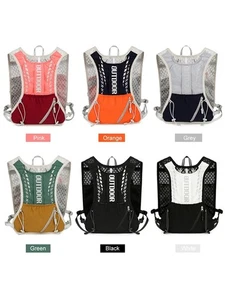 Running Jogging Vest Waterproof Water Bladder Breathable Outdoors Hydration Race - Picture 1 of 18