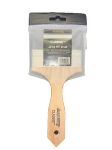 Arroworthy 4" Inch Laying Off Paint Decor Brush Classic 100mm Nylon Bristle New - Picture 1 of 1