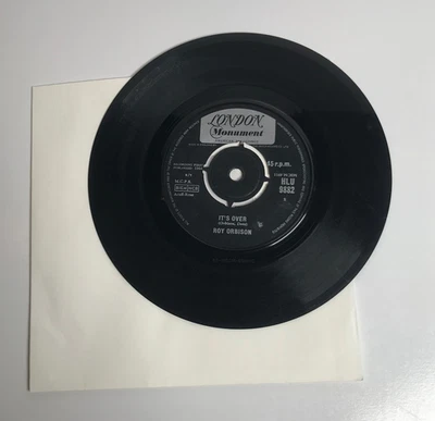 Roy Orbison - It's Over - Indian Wedding 7" Vinyl Single 1964 Record - Image 1 of 4