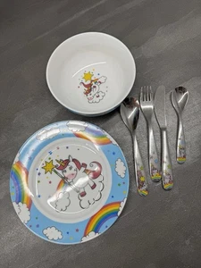 WMF Kindergeschirr Mit Besteck 6teilig - Bild 1 von 2