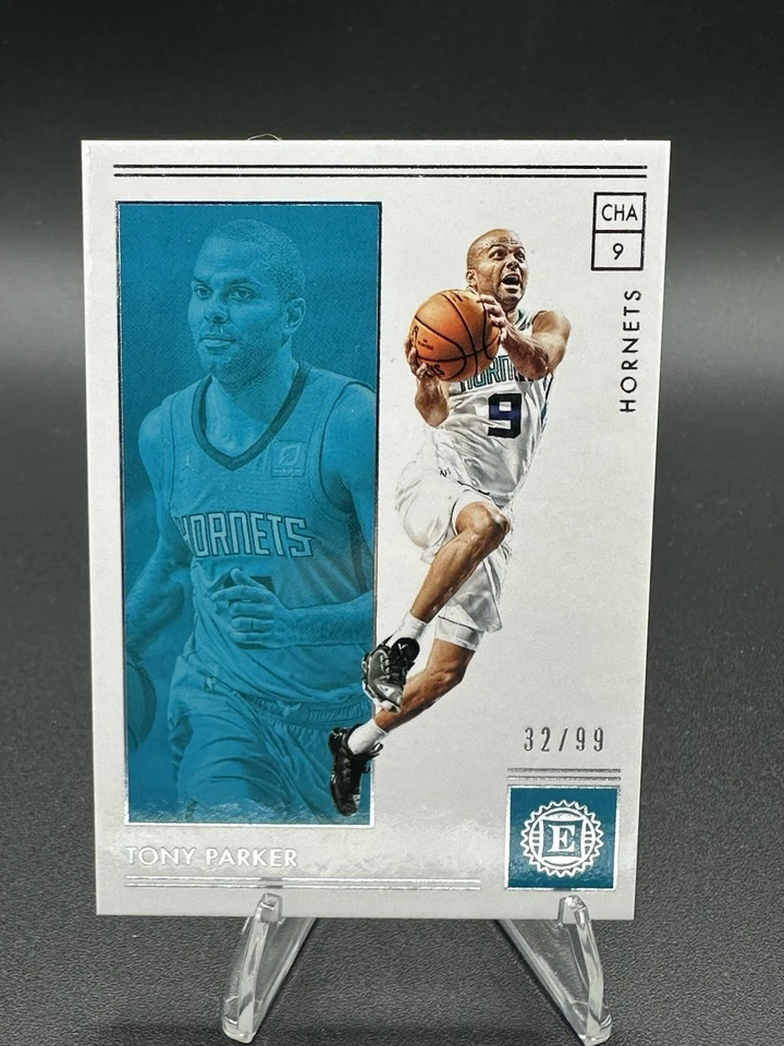 2018-19 Panini Encased /99 Tony Parker #42 HOF - Image 1 of 2